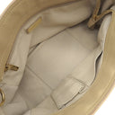 サルヴァトーレ・フェラガモ Salvatore Ferragamo ガンチーニ ベージュ レザー 2WAYバッグ ゴールド金具 トート ショルダー