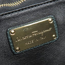 サルヴァトーレ・フェラガモ Salvatore Ferragamo ガンチーニ 2WAYバッグ グリーン レザー 2WAYバッグ ゴールド金具 緑 ハンドバッグ ショルダー