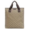 グッチ GUCCI GGスプリーム トート 181080 ベージュ×ブラウン GGスプリームキャンバス レザー 2WAYバッグ シルバー金具 ショルダーバッグ