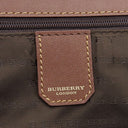 バーバリー BURBERRY ノバチェック トート アーカイブベージュ コーティングキャンバス レザー トートバッグ ゴールド金具 チェック柄 馬上の騎士 馬