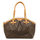 ルイヴィトン LOUIS VUITTON ティヴォリGM M40144 モノグラム モノグラムキャンバス ハンドバッグ ゴールド金具 茶 トート 肩掛け