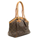 ルイヴィトン LOUIS VUITTON ティヴォリGM M40144 モノグラム モノグラムキャンバス ハンドバッグ ゴールド金具 茶 トート 肩掛け
