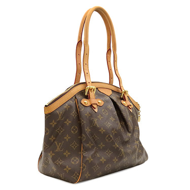 ルイヴィトン LOUIS VUITTON ティヴォリGM M40144 モノグラム モノグラムキャンバス ハンドバッグ ゴールド金具 茶 トート 肩掛け