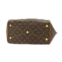 ルイヴィトン LOUIS VUITTON ティヴォリGM M40144 モノグラム モノグラムキャンバス ハンドバッグ ゴールド金具 茶 トート 肩掛け