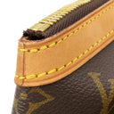 ルイヴィトン LOUIS VUITTON ティヴォリGM M40144 モノグラム モノグラムキャンバス ハンドバッグ ゴールド金具 茶 トート 肩掛け