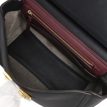 ジバンシイ GIVENCHY ミスティック スモール ブラック レザー 2WAYバッグ ゴールド金具 黒 ハンドバッグ ショルダー