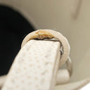 セリーヌ CELINE スモール バーティカル カバ 176163XBB クリーム レザー 2WAYバッグ シルバー金具 白 黒 バイカラー トート ショルダー