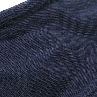 エルメス HERMES ドーヴィル MM ネイビー キャンバス トートバッグ シルバー金具 紺