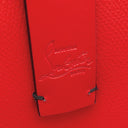 クリスチャンルブタン Christian Louboutin カバタ N/S ミニ 1215096CM53 ブラック カーフ 2WAYバッグ ガンメタル金具 黒 赤 スタッズ スパイク トート ショルダー