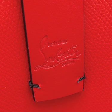 クリスチャンルブタン Christian Louboutin カバタ N/S ミニ 1215096CM53 ブラック カーフ 2WAYバッグ ガンメタル金具 黒 赤 スタッズ スパイク トート ショルダー