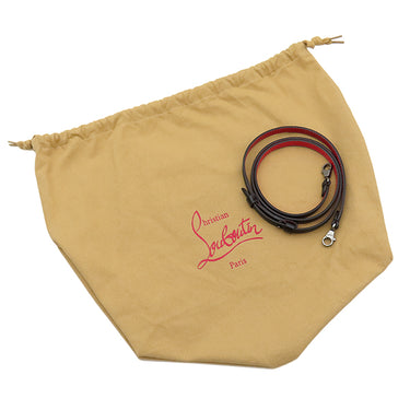 クリスチャンルブタン Christian Louboutin カバタ N/S ミニ 1215096CM53 ブラック カーフ 2WAYバッグ ガンメタル金具 黒 赤 スタッズ スパイク トート ショルダー