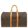 ルイヴィトン LOUIS VUITTON キーポル 45 M41428 モノグラム モノグラムキャンバス ボストンバッグ ゴールド金具 茶 ポワニエ・ネームタグ欠品