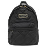 マークジェイコブス MARC JACOBS キルティング ミニ リュック M0016679 ブラック ポリエステル レザー リュック・デイパック 黒 ロゴプレート