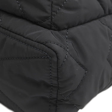 マークジェイコブス MARC JACOBS キルティング ミニ リュック M0016679 ブラック ポリエステル レザー リュック・デイパック 黒 ロゴプレート