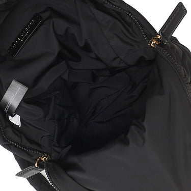 マークジェイコブス MARC JACOBS キルティング ミニ リュック M0016679 ブラック ポリエステル レザー リュック・デイパック 黒 ロゴプレート