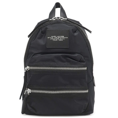 マークジェイコブス MARC JACOBS ザ バイカー ナイロン バックパック ミディアム 2F3HBP029H02 ブラック ナイロン レザー リュック・デイパック シルバー金具 未使用