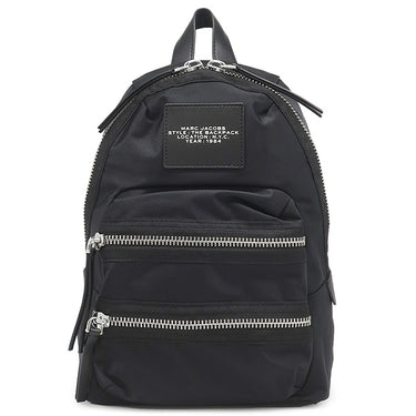 マークジェイコブス MARC JACOBS ザ バイカー ナイロン バックパック ミディアム 2F3HBP029H02 ブラック ナイロン レザー リュック・デイパック シルバー金具 未使用