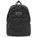 マークジェイコブス MARC JACOBS キルティング リュック M0011321 ブラック ポリエステル レザー リュック・デイパック ゴールド金具 黒 ロゴプレート