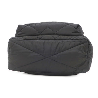 マークジェイコブス MARC JACOBS キルティング リュック M0011321 ブラック ポリエステル レザー リュック・デイパック ゴールド金具 黒 ロゴプレート