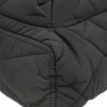 マークジェイコブス MARC JACOBS キルティング リュック M0011321 ブラック ポリエステル レザー リュック・デイパック ゴールド金具 黒 ロゴプレート