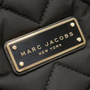 マークジェイコブス MARC JACOBS キルティング リュック M0011321 ブラック ポリエステル レザー リュック・デイパック ゴールド金具 黒 ロゴプレート
