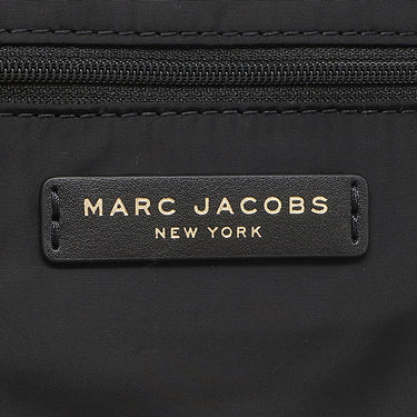 マークジェイコブス MARC JACOBS キルティング リュック M0011321 ブラック ポリエステル レザー リュック・デイパック ゴールド金具 黒 ロゴプレート