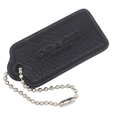 コーチ COACH チャールズ メッセンジャーバッグ F54792 ブラック レザー ショルダーバッグ シルバー金具 黒