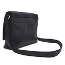 コーチ COACH チャールズ メッセンジャーバッグ F54792 ブラック レザー ショルダーバッグ シルバー金具 黒