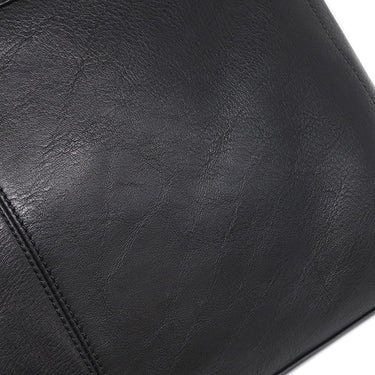 コーチ COACH チャールズ メッセンジャーバッグ F54792 ブラック レザー ショルダーバッグ シルバー金具 黒