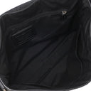 コーチ COACH チャールズ メッセンジャーバッグ F54792 ブラック レザー ショルダーバッグ シルバー金具 黒