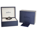 腕時計 ゼニス ZENITH デファイ 21 クロマ II エルプリメロ 49.9013.9004/21.R952 自動巻き メンズ OH済 スケルトン 黒 限定