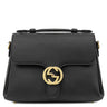 グッチ GUCCI インターロッキングG チェーンショルダー 510302 ブラック レザー 2WAYバッグ ゴールド金具 黒 ハンドバッグ ショルダー アウトレット品