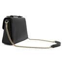 グッチ GUCCI インターロッキングG チェーンショルダー 510302 ブラック レザー 2WAYバッグ ゴールド金具 黒 ハンドバッグ ショルダー アウトレット品