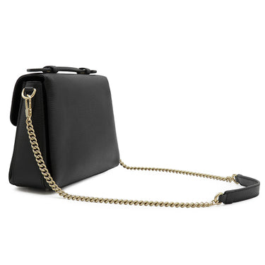 グッチ GUCCI インターロッキングG チェーンショルダー 510302 ブラック レザー 2WAYバッグ ゴールド金具 黒 ハンドバッグ ショルダー アウトレット品