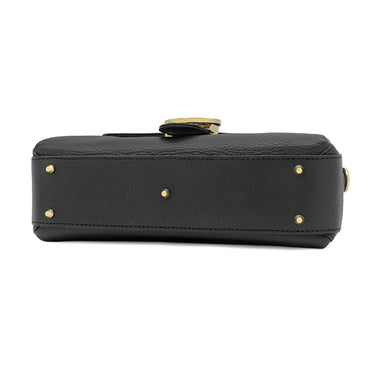 グッチ GUCCI インターロッキングG チェーンショルダー 510302 ブラック レザー 2WAYバッグ ゴールド金具 黒 ハンドバッグ ショルダー アウトレット品