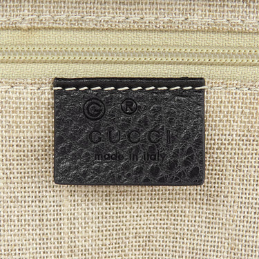 グッチ GUCCI インターロッキングG チェーンショルダー 510302 ブラック レザー 2WAYバッグ ゴールド金具 黒 ハンドバッグ ショルダー アウトレット品