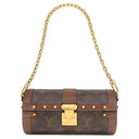 ルイヴィトン LOUIS VUITTON パピヨントランク M57835 モノグラム モノグラムキャンバス 2WAYバッグ ゴールド金具 茶 ハンドバッグ ショルダーバッグ