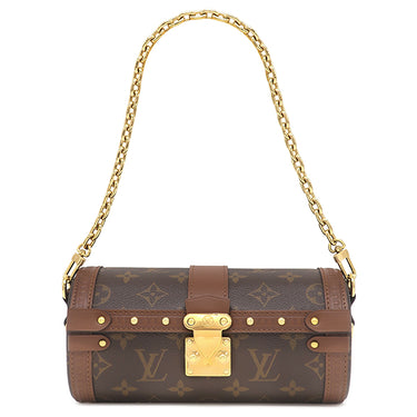 ルイヴィトン LOUIS VUITTON パピヨントランク M57835 モノグラム モノグラムキャンバス 2WAYバッグ ゴールド金具 茶 ハンドバッグ ショルダーバッグ