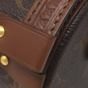 ルイヴィトン LOUIS VUITTON パピヨントランク M57835 モノグラム モノグラムキャンバス 2WAYバッグ ゴールド金具 茶 ハンドバッグ ショルダーバッグ