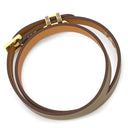 エルメス HERMES ポップＨ ドゥブルトゥール H500349 エトゥープ ヴォースイフト メタル T3 ブレスレット ゴールド金具 新品 未使用 2025年製