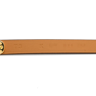 エルメス HERMES ポップＨ ドゥブルトゥール H500349 エトゥープ ヴォースイフト メタル T3 ブレスレット ゴールド金具 新品 未使用 2025年製