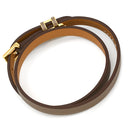 エルメス HERMES ポップＨ ドゥブルトゥール H500349 エトゥープ ヴォースイフト メタル T2 ブレスレット ゴールド金具 新品 未使用 2026年製