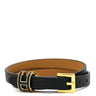エルメス HERMES ポップＨ ドゥブルトゥール H500349 ブラック×ゴールド ヴォースイフト メタル T3 ブレスレット 新品 未使用 2025年製