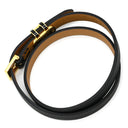 エルメス HERMES ポップＨ ドゥブルトゥール H500349 ブラック×ゴールド ヴォースイフト メタル T3 ブレスレット 新品 未使用 2025年製