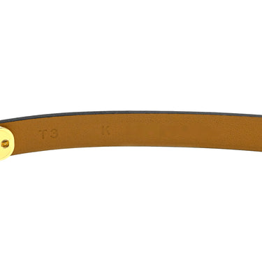 エルメス HERMES ポップＨ ドゥブルトゥール H500349 ブラック×ゴールド ヴォースイフト メタル T3 ブレスレット 新品 未使用 2025年製