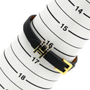 エルメス HERMES ポップＨ ドゥブルトゥール H500349 ブラック×ゴールド ヴォースイフト メタル T3 ブレスレット 新品 未使用 2025年製