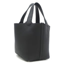 エルメス HERMES ピコタンロック 18 PM ブラック トリヨンクレマンス ハンドバッグ シルバー金具 新品 未使用 黒