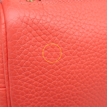 エルメス HERMES リンディ ミニ 20 ローズテキサス トリヨンクレマンス ショルダーバッグ ゴールド金具