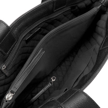 シャネル CHANEL ココマーク パンチング ブラック レザー トートバッグ シルバー金具 黒 ココマーク ショルダー 肩掛け