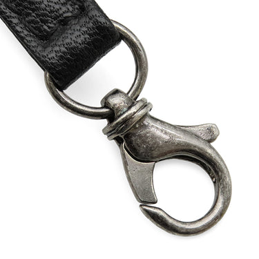 シャネル CHANEL ココマーク パンチング ブラック レザー トートバッグ シルバー金具 黒 ココマーク ショルダー 肩掛け
